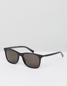 Черные квадратные солнцезащитные очки Tommy Hilfiger - Коричневый