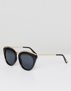 Черные солнцезащитные очки Le Specs - Черный