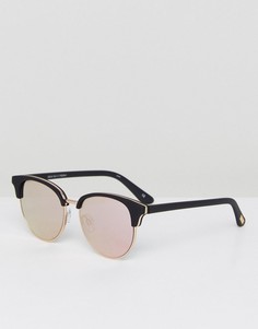 Черные солнцезащитные очки в стиле ретро Le Specs Deja Vu - Черный