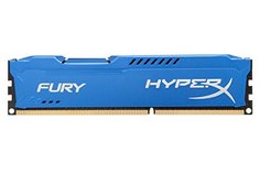 Модуль памяти Kingston HyperX Fury Blue Series DDR3 DIMM 1333MHz PC3-10600 CL9 - 4Gb HX313C9F/4