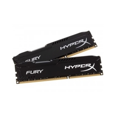 Модуль памяти Kingston HyperX Fury Black DDR3 DIMM 1333MHz PC3-10600 CL9 - 16Gb KIT (2x8Gb) HX313C9FBK2/16