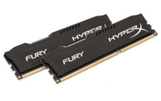 Модуль памяти Kingston HyperX Fury Black DDR4 DIMM 2133MHz PC4-17000 CL14 - 8Gb KIT (2x4Gb) HX421C14FBK2/8