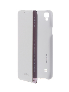 Аксессуар Чехол LG K200 FlipCover White LG-CFV-220.AGRAWH