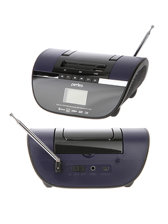 Радиоприемник Perfeo Stilius Black-Purple i350PRO-PR