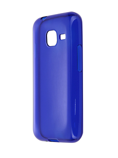 Аксессуар Чехол-накладка Gecko for Samsung Galaxy J1 mini J105H 2016 силиконовый Transparent Blue S-G-SGJ1mini-2016-DBLU