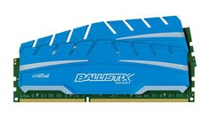 Модуль памяти Crucial DDR3 DIMM 1866MHz PC3-14900 CL10 - 16Gb KIT (2x8Gb) BLS2C8G3D18ADS3CEU/K
