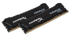 Модуль памяти Kingston HyperX Savage DDR4 DIMM 2666MHz PC4-17000 CL13 - 8Gb KIT (2x4Gb) HX426C13SB2K2/8
