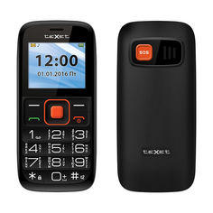 Сотовый телефон teXet TM-B117 Black-Orange
