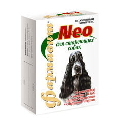 Витамины Фармавит Neo 90 таблеток для стареющих собак ФН-124