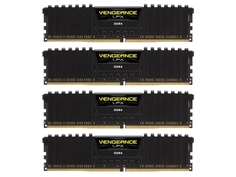 Модуль памяти Corsair Vengeance LPX DDR4 DIMM 2400MHz PC4-19200 - 32Gb KIT (4x8Gb) CMK32GX4M4A2400C14