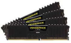 Модуль памяти Corsair Vengeance LPX DDR4 DIMM 2133MHz PC4-17000 CL13 - 32Gb KIT (4x8Gb) CMK32GX4M4A2133C13