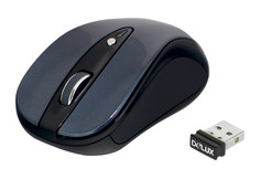 Мышь Delux DLM-483LGQ Grey-Black