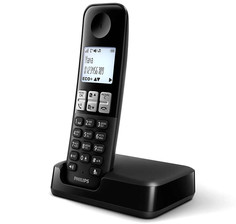 Радиотелефон Philips D 2301B/51 Black
