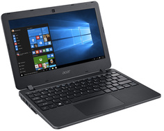 Ноутбук Acer TravelMate TMB117-M-C1JS NX.VCGER.014 Black (Intel Celeron N3060 1.6 GHz/4096Mb/500Gb/Intel HD Graphics 400/Wi-Fi/Bluetooth/Cam/11.6/1366x768/Windows 10)