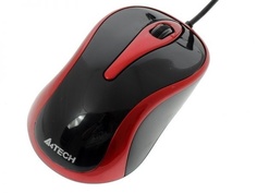 Мышь A4Tech N-360-2 Black-Red