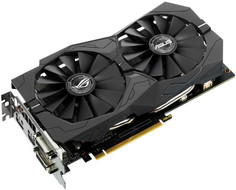 Видеокарта ASUS GeForce GTX 1050 1442Mhz PCI-E 3.0 2048Mb 7008Mhz 128 bit 2xDVI HDMI HDCP Strix OC Gaming STRIX-GTX1050-O2G-GAMING 90YV0AD0-M0NA00