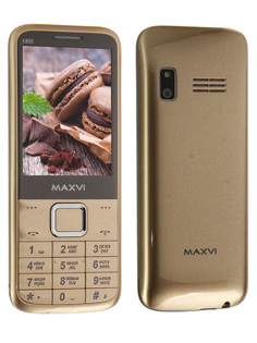 Сотовый телефон Maxvi X800 Gold