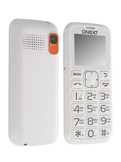 Сотовый телефон Onext Care-Phone 5 White 71125