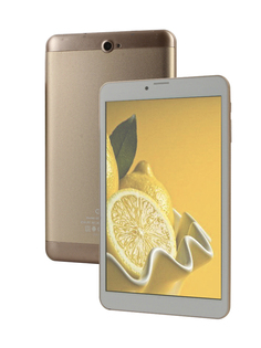 Планшет Ginzzu GT-8010 rev.2 Gold (Spreadtrum SC9832 1.3 GHz/1024Mb/16Gb/GPS/LTE/3G/Wi-Fi/Bluetooth/Cam/8.0/1280x800/Android)