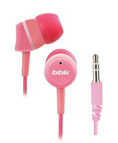 Наушники BBK EP-1220S Pink