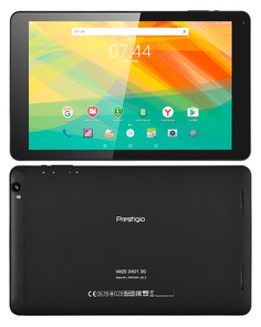 Планшет Prestigio MultiPad Wize 3401 3G PMT3401_3G_C_CIS (QuadCore Processor 1.4GHz/1024Mb/8Gb/GPS/3G/Wi-Fi/Bluetooth/Cam/10.1/1280x800/Android)