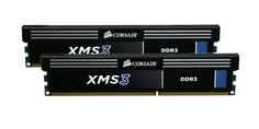Модуль памяти Corsair XMS3 DDR3 DIMM 1333MHz PC3-10600 - 8Gb KIT (2x4Gb) CMX8GX3M2A1333C9