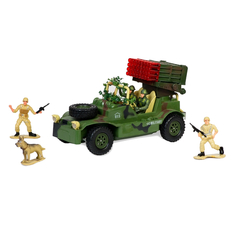 Радиоуправляемая игрушка Mioshi Army Военный джип MAR1207-009