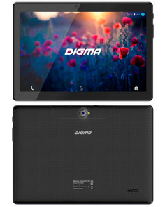 Планшет Digma Plane 1710T 4G Black (MediaTek MTK8735P 1.0 GHz/1024Mb/8Gb/LTE/GPS/Wi-Fi/Bluetooth/Cam/10.1/1280x800/Android) 403103