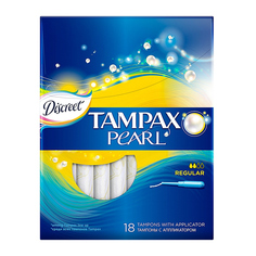 Tampax Discreet Pearl Regular Duo TM-83726366 18шт