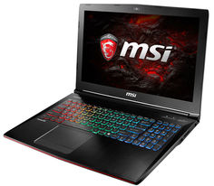 Ноутбук MSI GE62MVR 7RG-013XRU 9S7-16JC12-013 (Intel Core i7-7700HQ 2.8 GHz/16384Mb/1000Gb/nVidia GeForce GTX 1070 8192Mb/Wi-Fi/Cam/15.6/1920x1080/DOS)