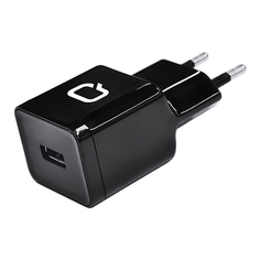 Зарядное устройство Qumo Energy 1A USB Black