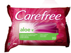 Средство для ухода за телом Carefree Aloe Extract 20шт 3574660252309