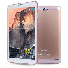 Планшет Ginzzu GT-8005 Pink-Gold (Spreadtrum SC7731 1.3 GHz/1024Mb/8Gb/GPS/3G/Wi-Fi/Bluetooth/Cam/8.0/1280x800/Android)