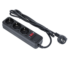 Сетевой фильтр ExeGate SP-3-1.8B 3 Sockets 1.8m Black 221176