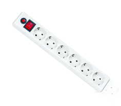 Сетевой фильтр KRAULER 6 розеток 1.8м KR-6-1,8M (PE)