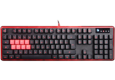 Клавиатура A4Tech B2278 USB Multimedia Gamer LED Black-Red