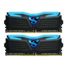 Модуль памяти GeIL Super Luce Black DDR4 DIMM 2400MHz PC4-19200 CL16 - 32Gb KIT (2x16Gb) GLB432GB2400C16DC