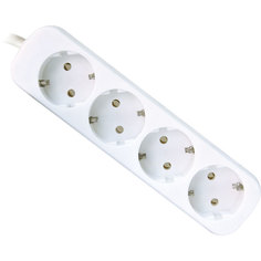 Сетевой фильтр Defender E418 4 Sockets 1.8m 99225