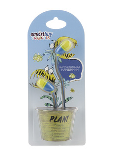 Наушники SmartBuy Plant Yellow-Blue SBE-230