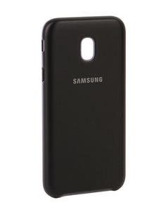 Аксессуар Чехол Samsung Galaxy J3 2017 SM-J330 Layer Cover Black SAM-EF-PJ330CBEGRU