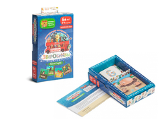 Настольная игра Банда Умников Зверобуквы English УМ043