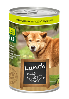 Корм VITA PRO LUNCH Домашняя птица/Цукини 400g для собак 90060