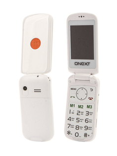 Сотовый телефон Onext Care-Phone 6 White