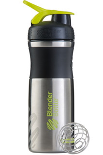 Шейкер BlenderBottle SportMixer Stainless 828ml Black-Green BB-SMST-BLGR