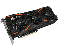 Видеокарта GigaByte GeForce GTX 1080 1632Mhz PCI-E 3.0 8192Mb 10010Mhz 256 bit DVI HDMI GV-N1080WF3OC-8GD