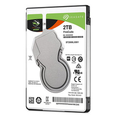 Жесткий диск 2Tb - Seagate FireCuda SSHD ST2000LX001