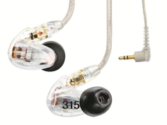 Наушники SHURE SE-315 CL Clear