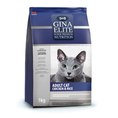 Корм Gina Elite Cat Chicken&Rice 1kg 780010.0