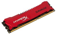 Модуль памяти Kingston HyperX Savage DDR3 DIMM 1600MHz PC3-12800 CL9 - 8Gb HX316C9SR/8