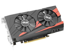 Видеокарта ASUS GeForce GTX 1050 1354Mhz PCI-E 3.0 2048Mb 7008Mhz 128 bit DVI HDMI HDCP EX-GTX1050-2G / 90YV0A82-M0NA00